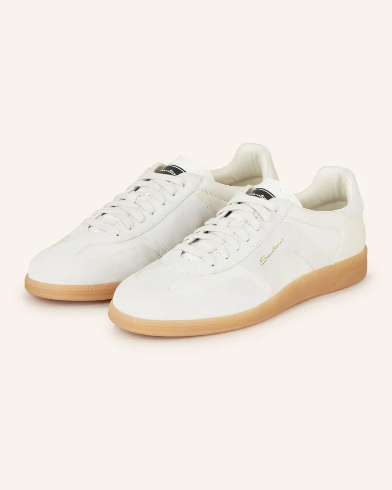 Santoni Sneaker OLYMPIC 1 Hellgrau