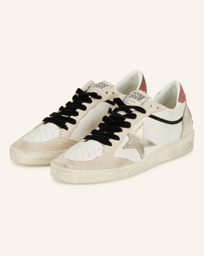 Golden Goose Sneaker BALL STAR Creme