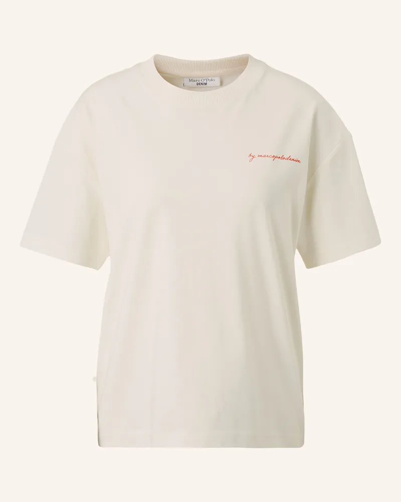 Marc O'Polo T-Shirt weiss Ecru
