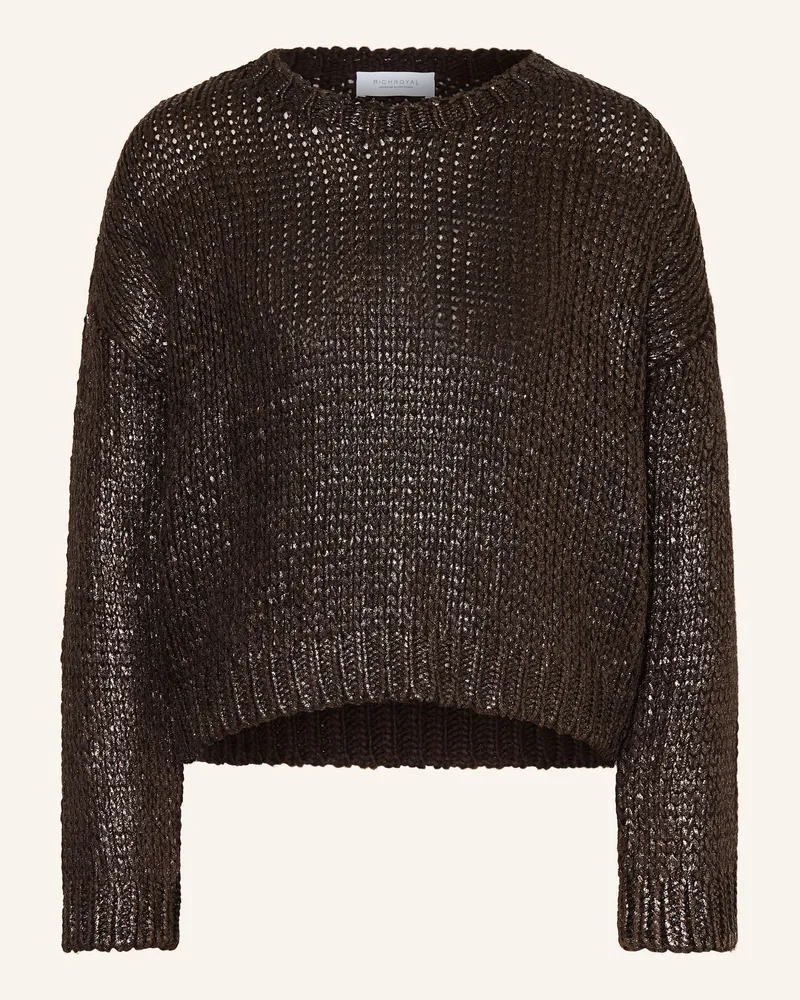 Rich&Royal Pullover braun Dunkelbraun