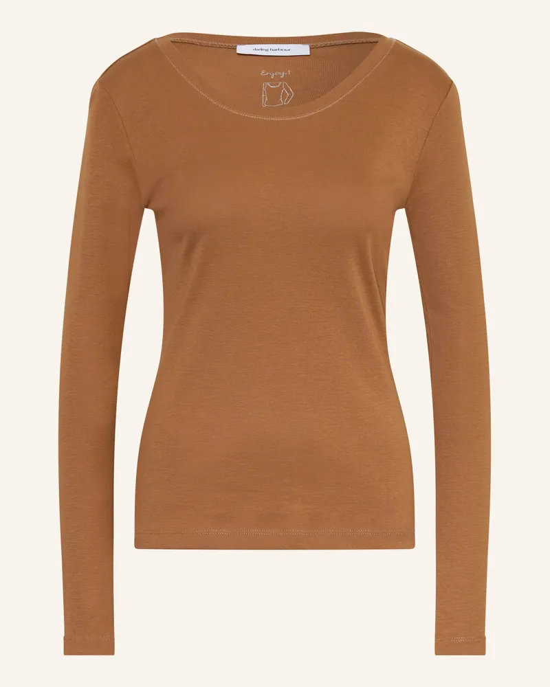 Darling Harbour Longsleeve braun Nougat
