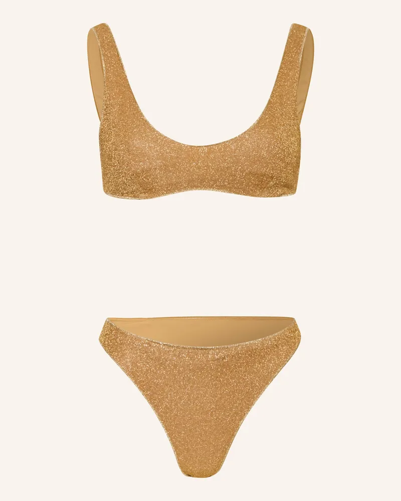 Oséree Bustier-Bikini Lumiere Sporty gold Gold