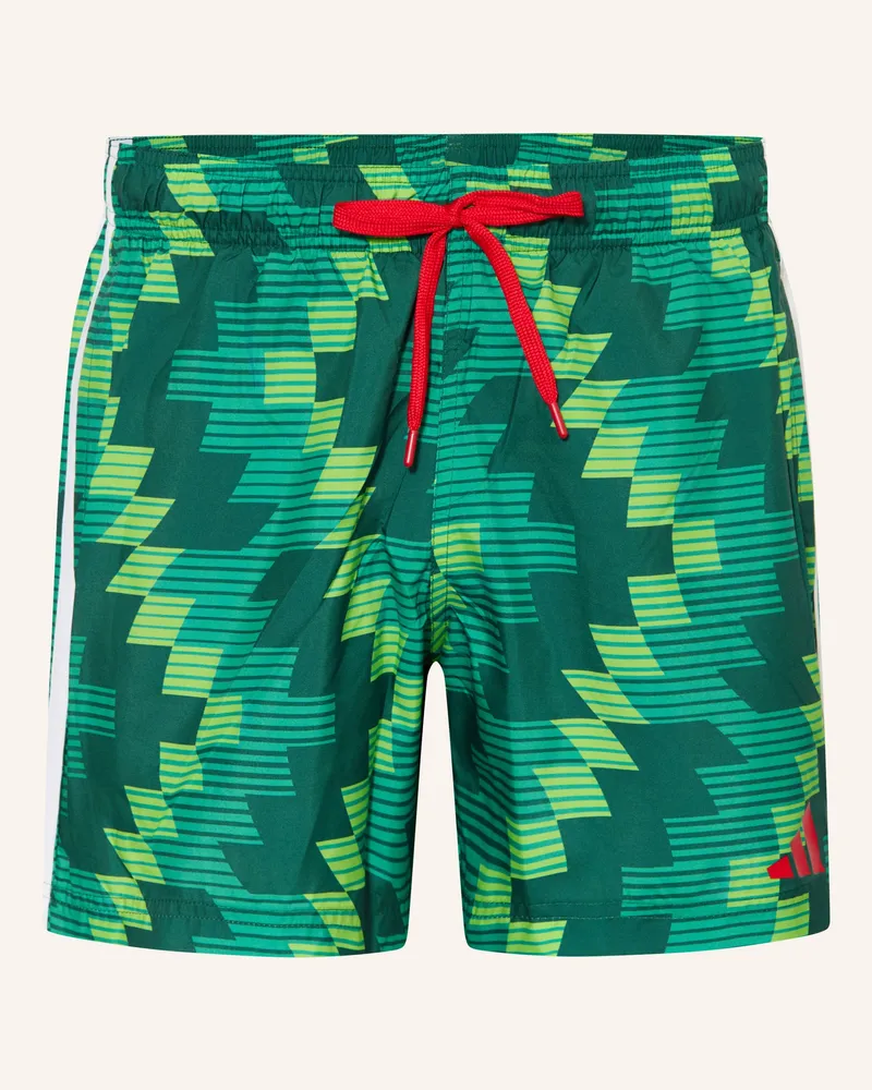 adidas Badeshorts Football-Inspired Graphic 5inch gruen Grün
