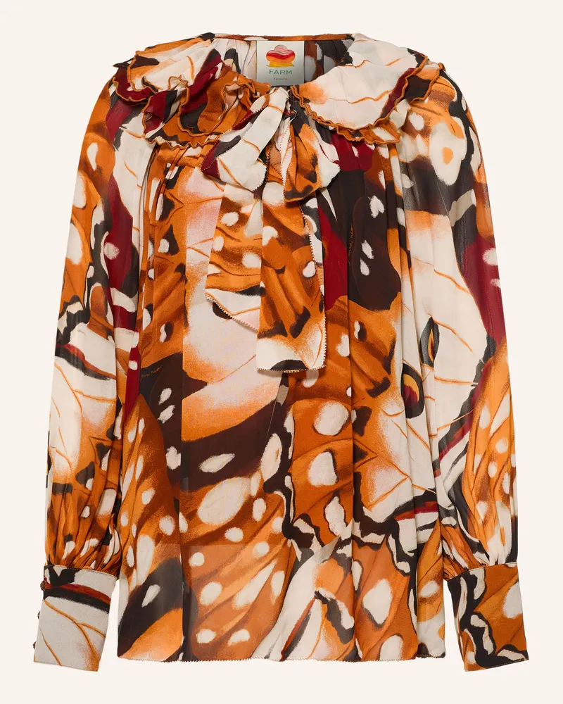 FARM Rio Blusenshirt braun Cognac