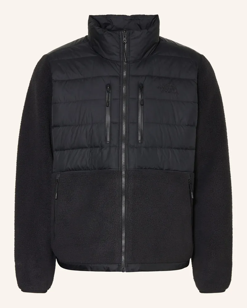 The North Face Daunenjacke RMST DENALI TEK im Materialmix Schwarz