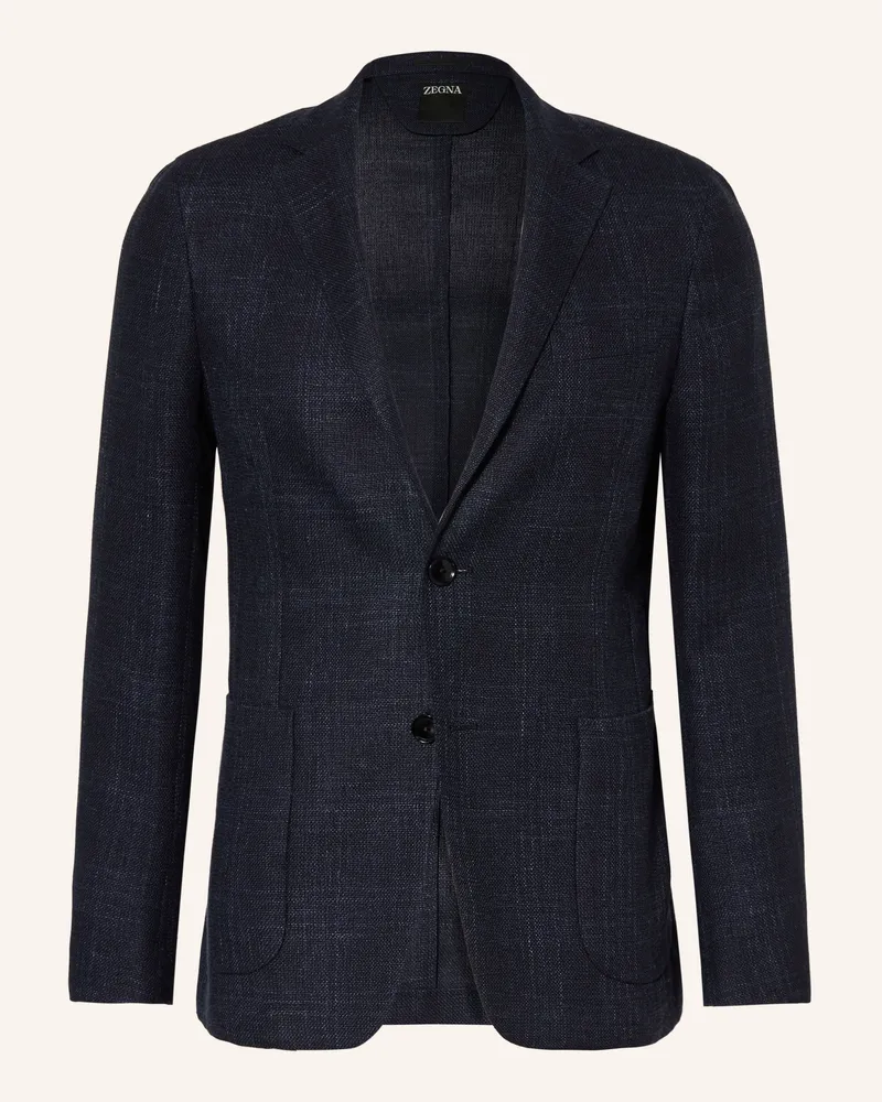 Ermenegildo Zegna Sakko Extra Slim Fit blau Dunkelblau