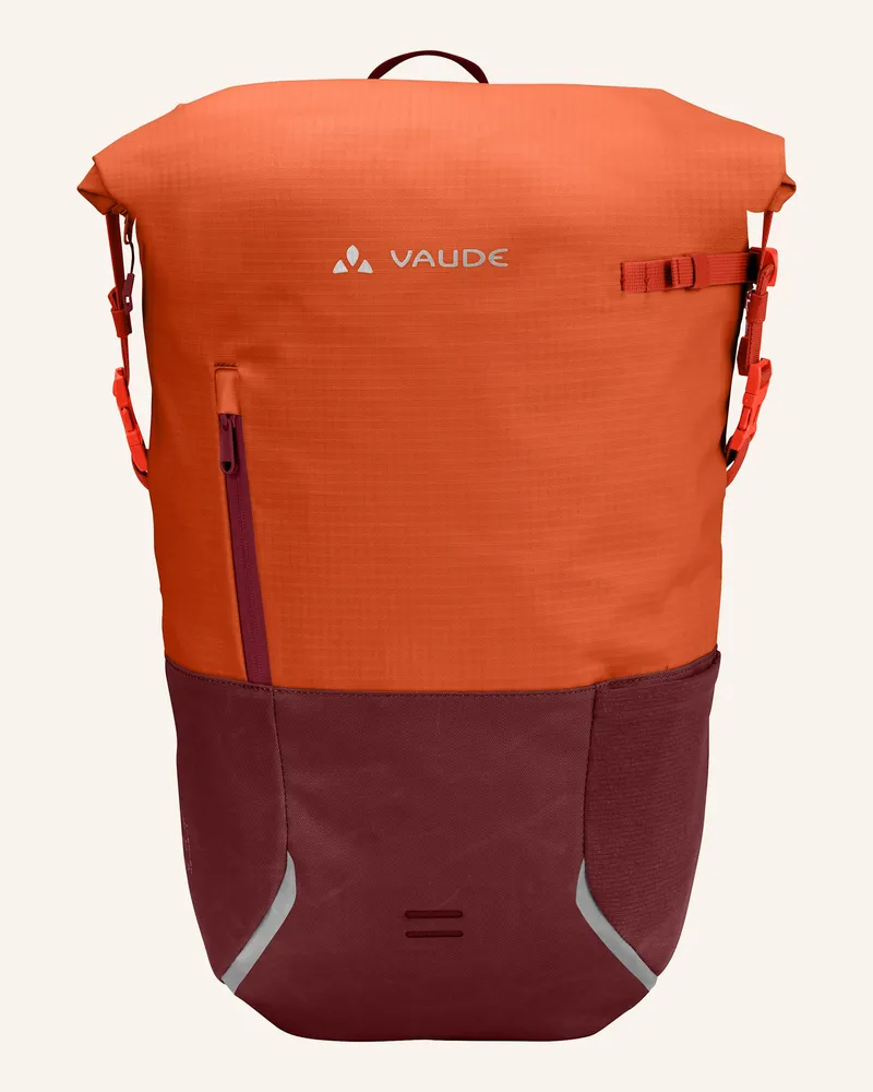 Vaude 2-In-1-Fahrradtasche Citygo Bike 23 Ii 23 L braun Rot