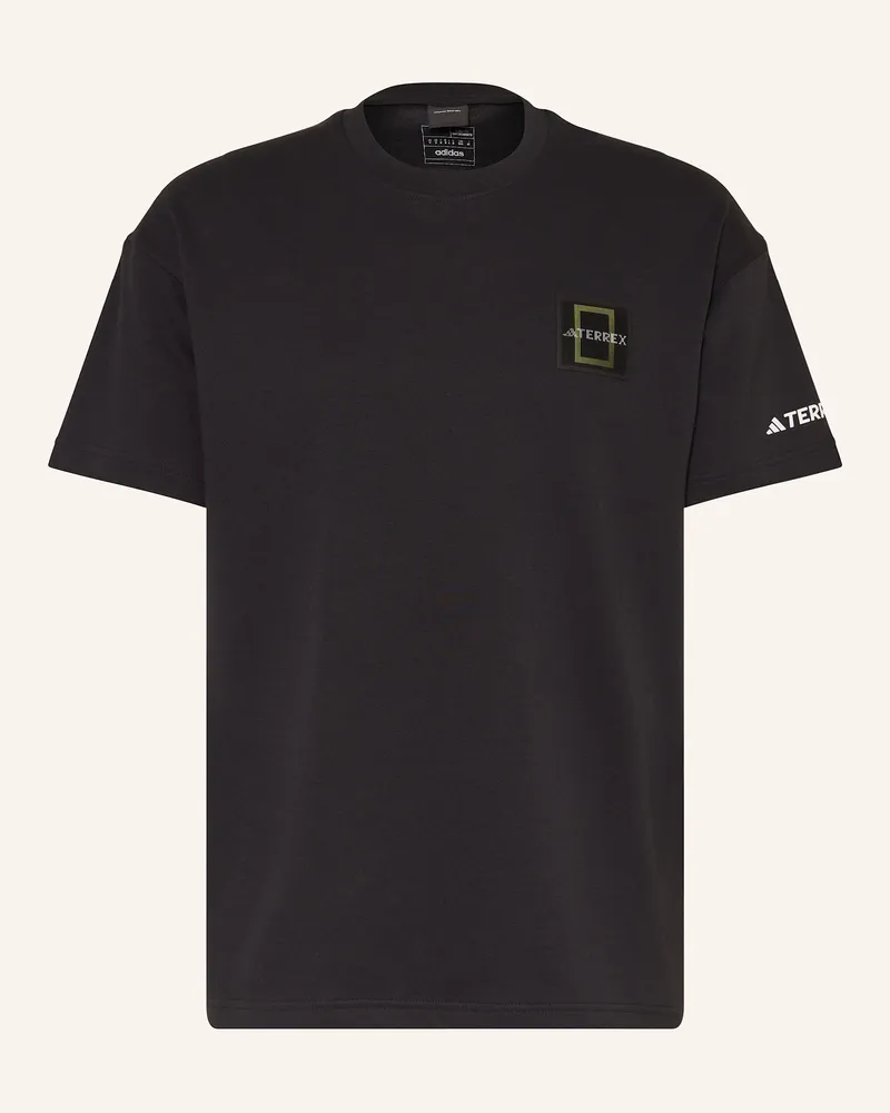 adidas T-Shirt NATGEO Schwarz