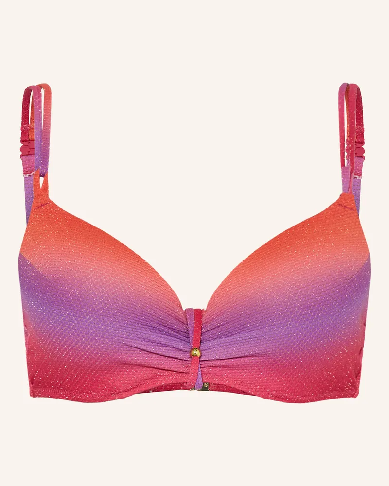 Marie Jo Bügel-Bikini-Top NUSA DUA mit Glitzergarn Orange