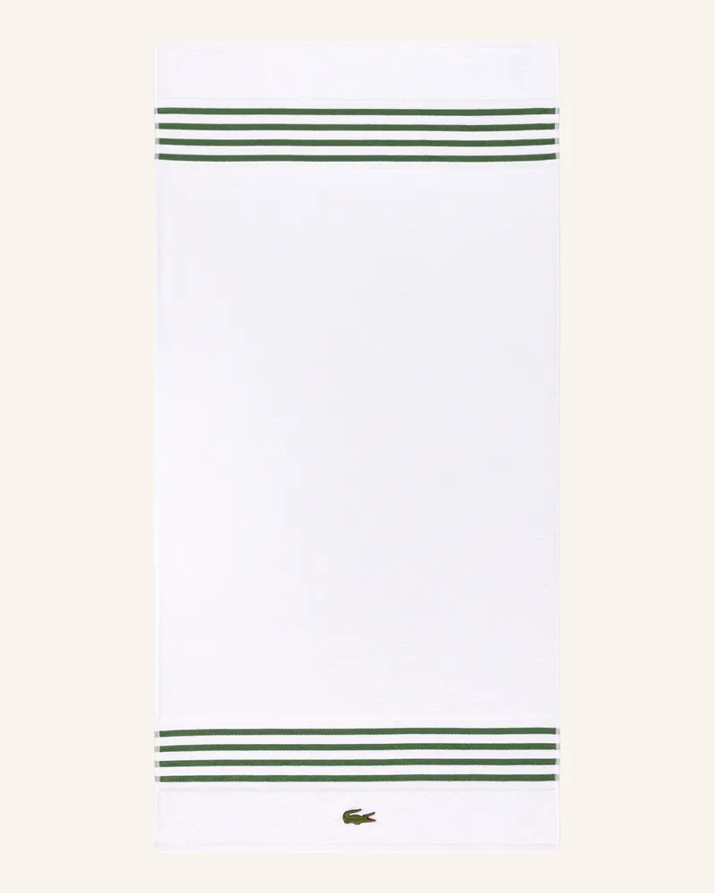 Lacoste Duschtuch LCOURTLI Grün