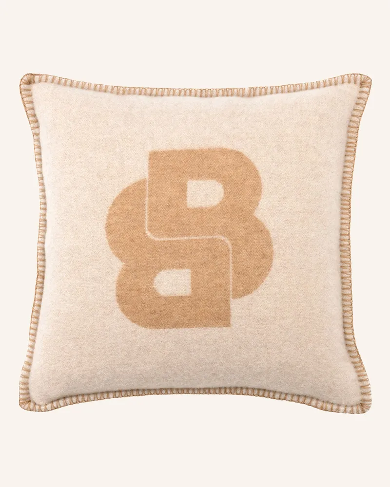 HUGO BOSS Dekokissenhülle Signature beige Beige