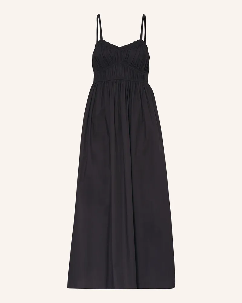 HUGO BOSS Kleid DALZA mit Rüschen Schwarz