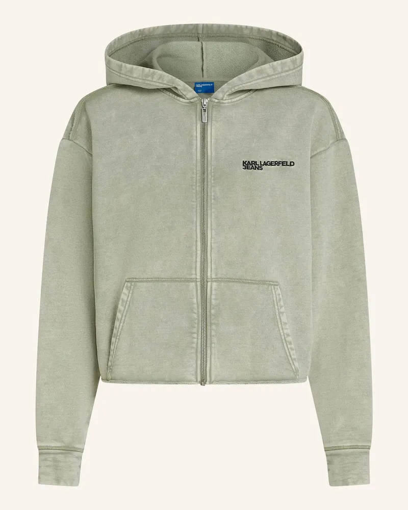 Karl Lagerfeld Hoodie gruen Hellgrün