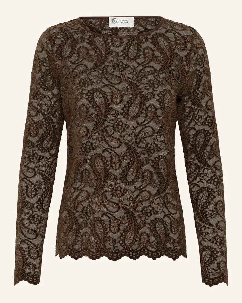 My Essential Wardrobe Bluse Mwsalvi braun Braun