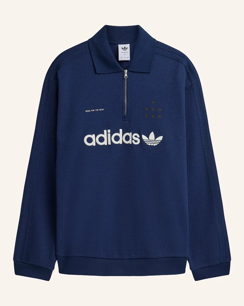 adidas Jersey-Poloshirt adi008 blau Dunkelblau