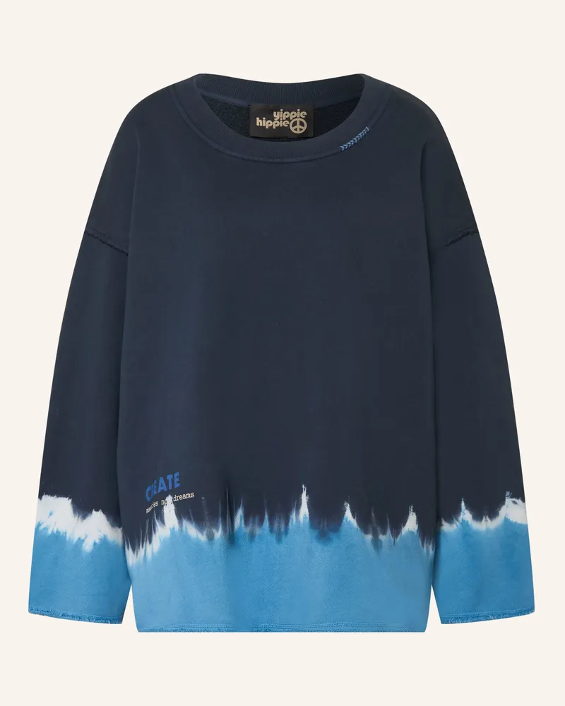 Yippie Hippie Sweatshirt blau Dunkelblau
