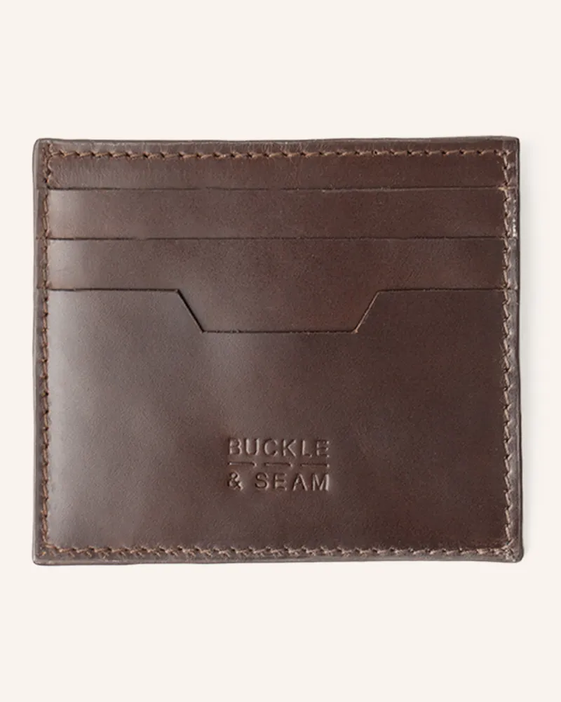 Buckle & Seam Kartenetui STERLING Braun