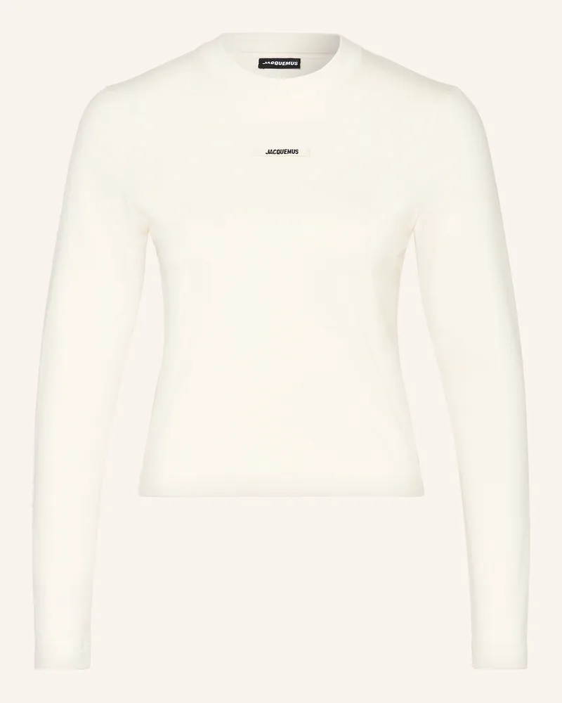 Jacquemus Longsleeve Le Tshirt Gros Grain beige Beige