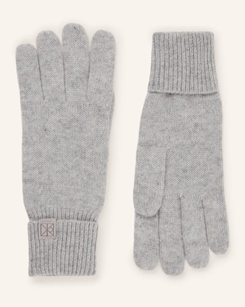 Calvin Klein Handschuhe Aus Cashmere grau Grau
