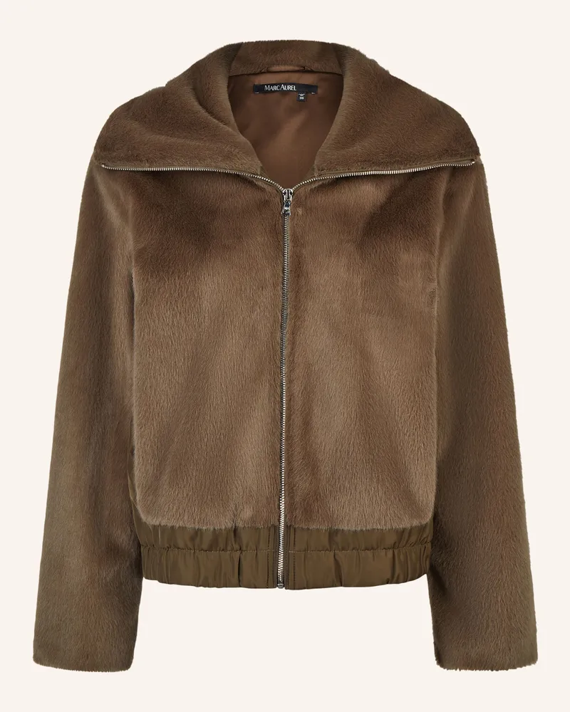 MARC AUREL Jacke braun Hellbraun