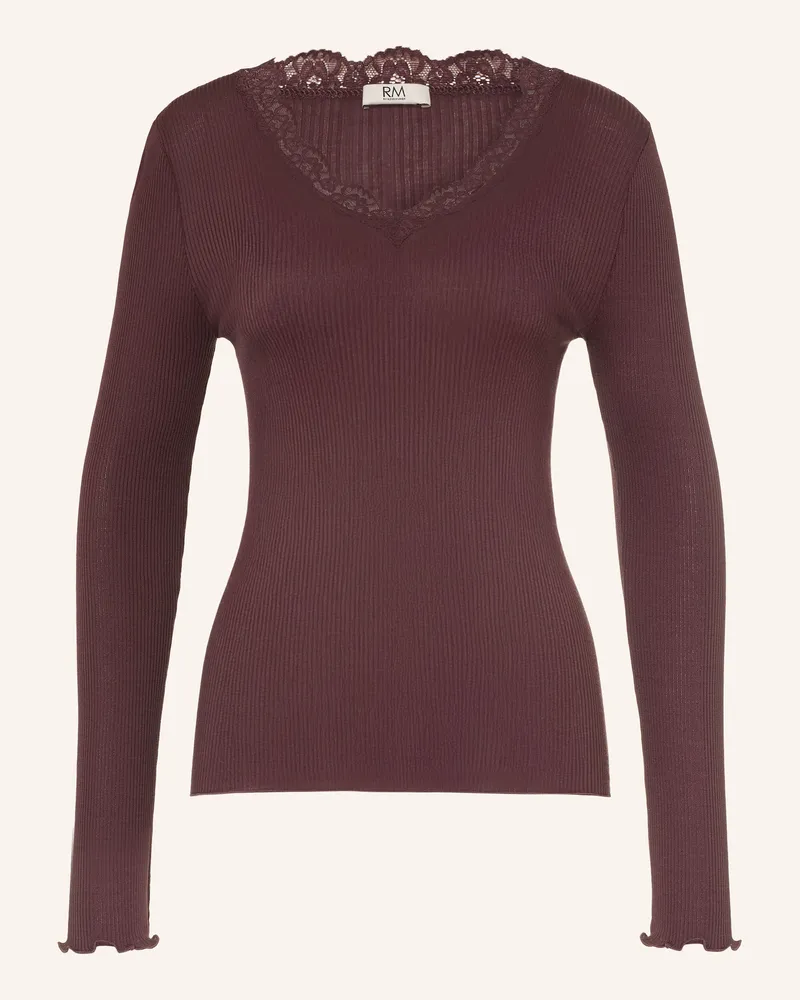 Rosemunde Longsleeve Balta Mit Spitze rot Dunkelrot