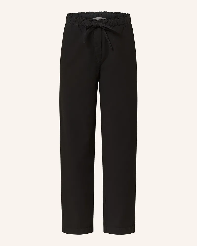 Marc O'Polo Hose im Jogging-Stil Schwarz