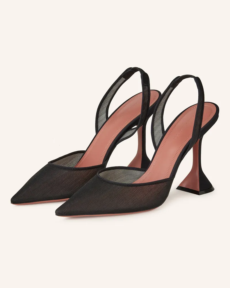 Amina Muaddi Slingpumps HOLLI Schwarz