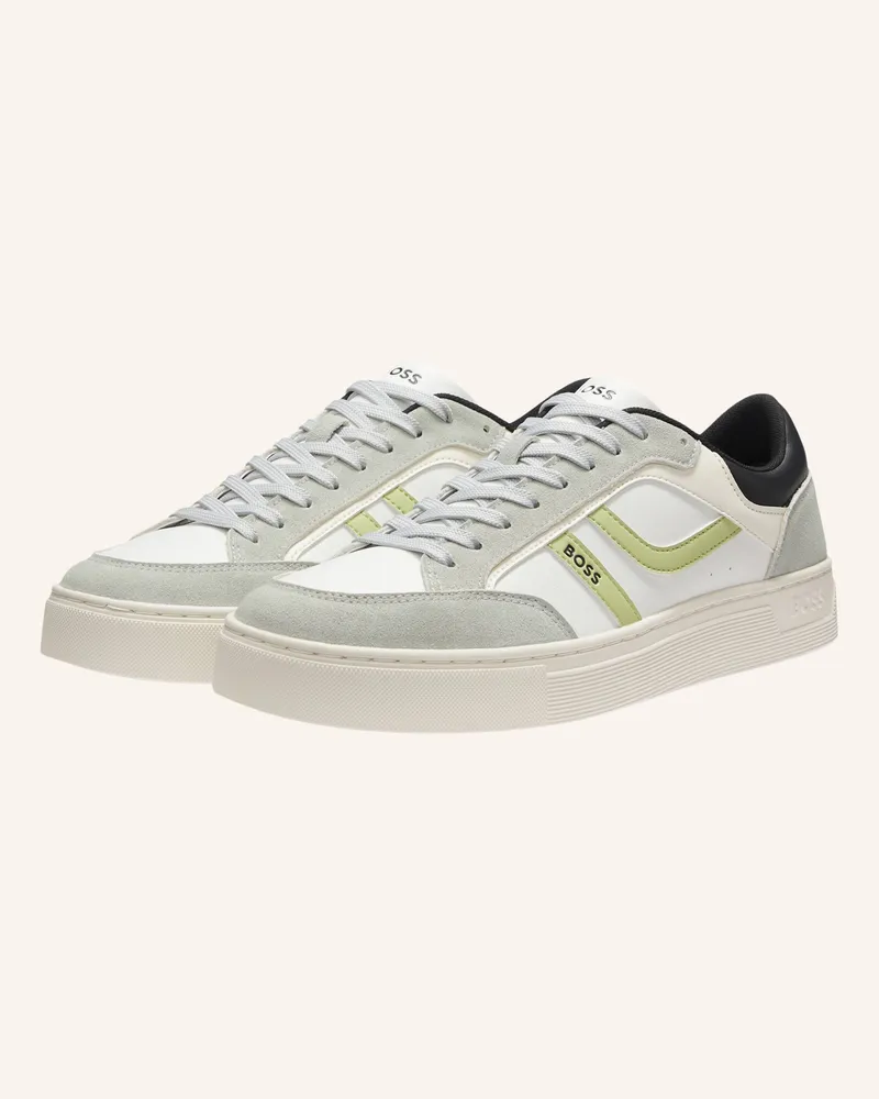 HUGO BOSS Sneaker Rhys_Tenn_Pumi grau Grau