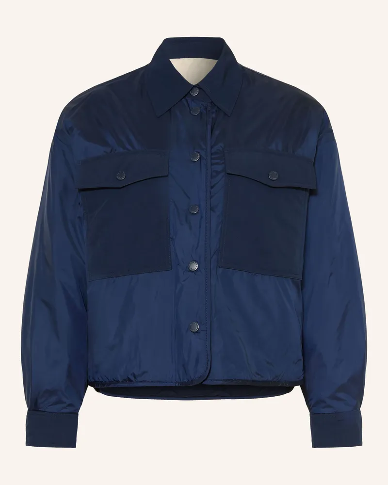 Max Mara Jacke Sughero Zum Wenden blau Dunkelblau