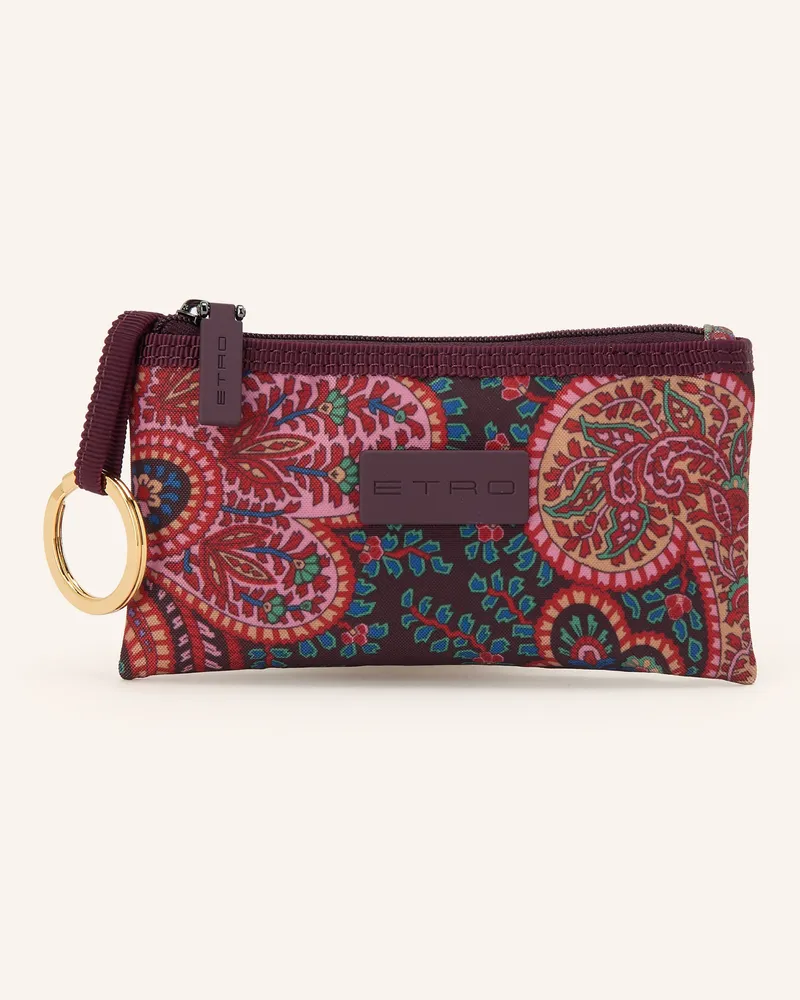 Etro Kosmetiktasche rot Rosa