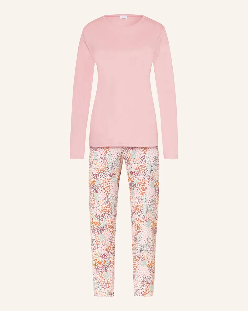 Mey Schlafanzug Serie FLOWER BED Hellrosa