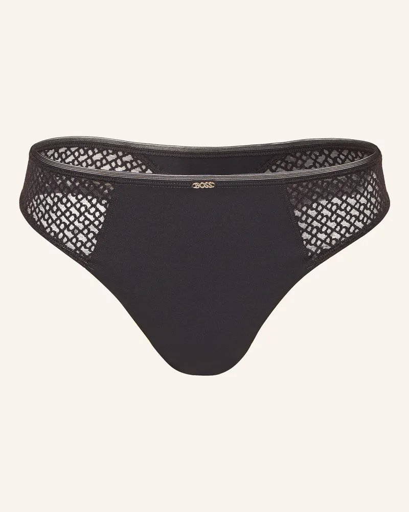 HUGO BOSS String B Lace schwarz Schwarz