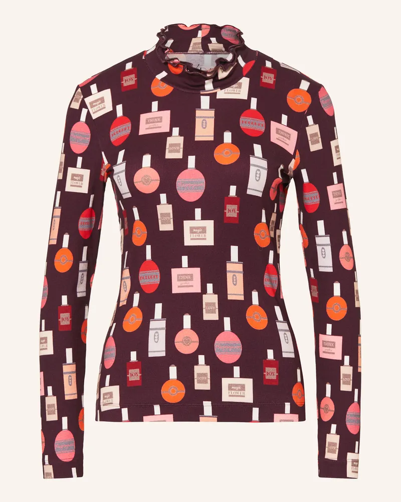 ZAíDA Longsleeve Dunkelrot