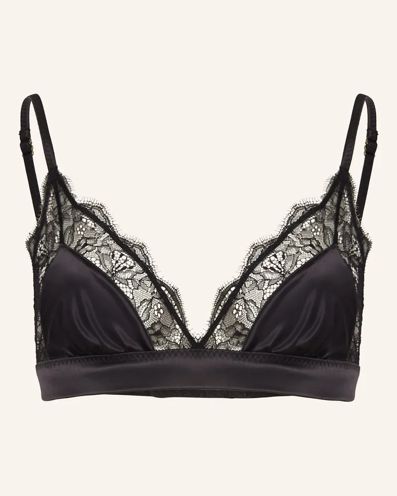 Closed Triangel-Bh Love Lace schwarz Schwarz