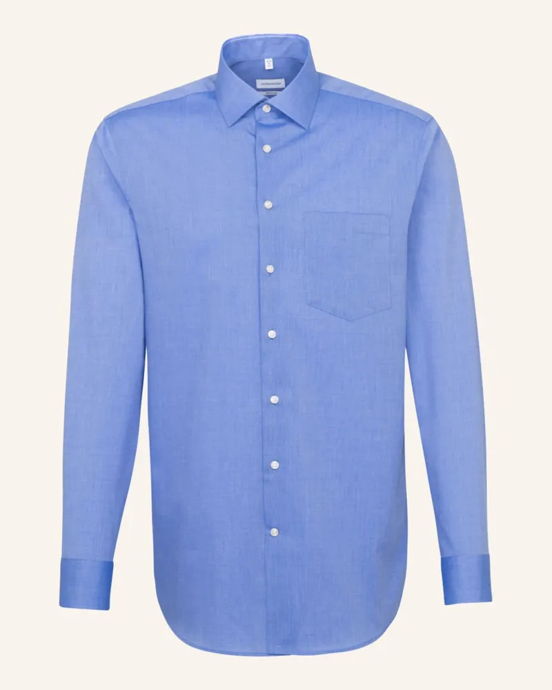 Seidensticker Business Hemd Regular Fit Blau