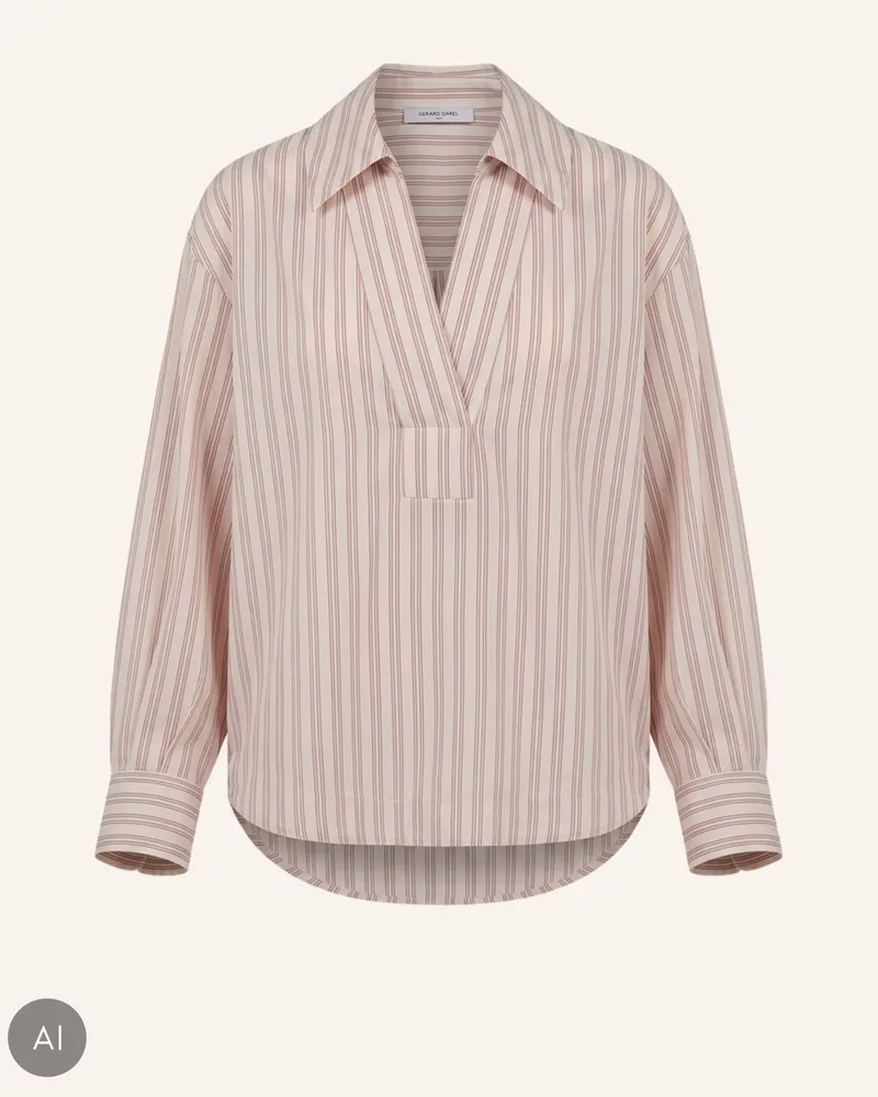 Gerard Darel Bluse Louanne rosa Nude