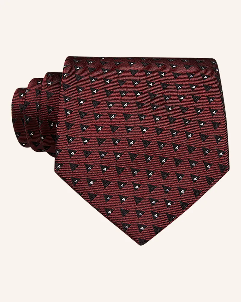 Brunello Cucinelli Krawatte Dunkelrot