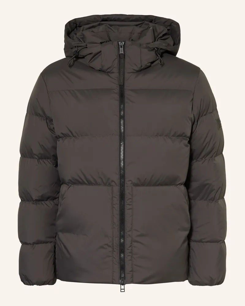 Marc O'Polo Daunenjacke Mit Abnehmbarer Kapuze gruen Khaki