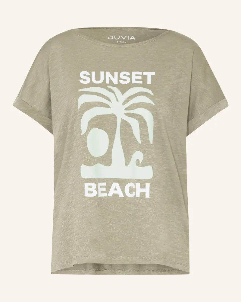 Juvia T-Shirt Luca gruen Oliv