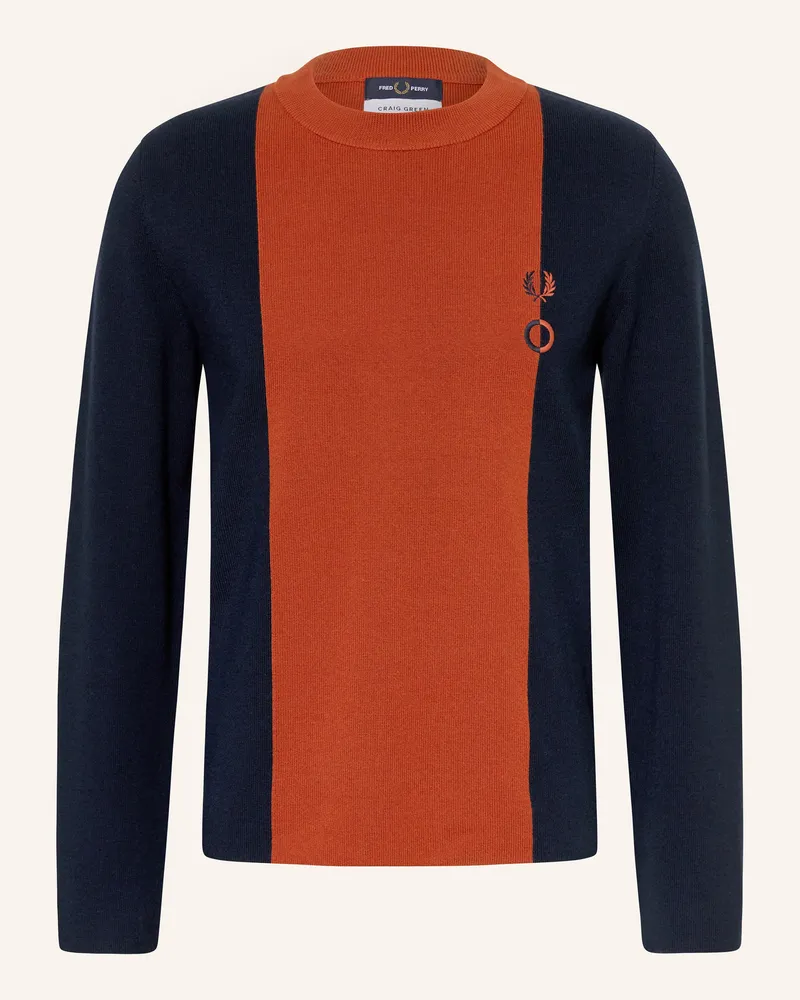 Fred Perry Pullover Dunkelblau
