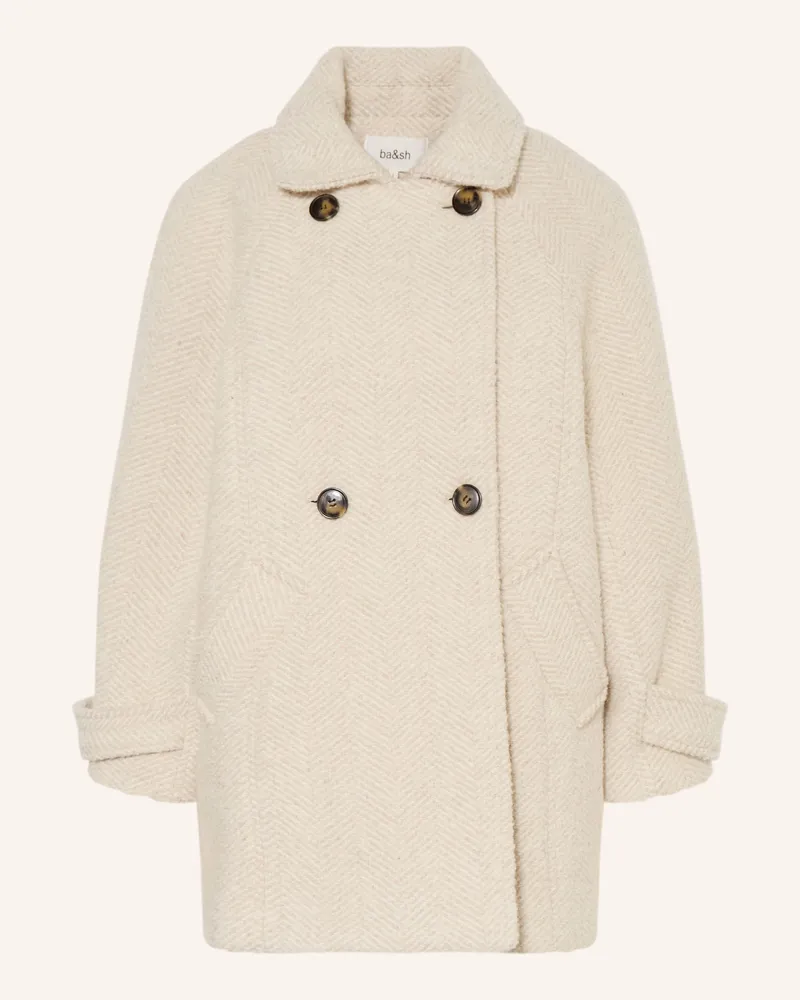 ba&sh Cabanmantel Olsom weiss Creme