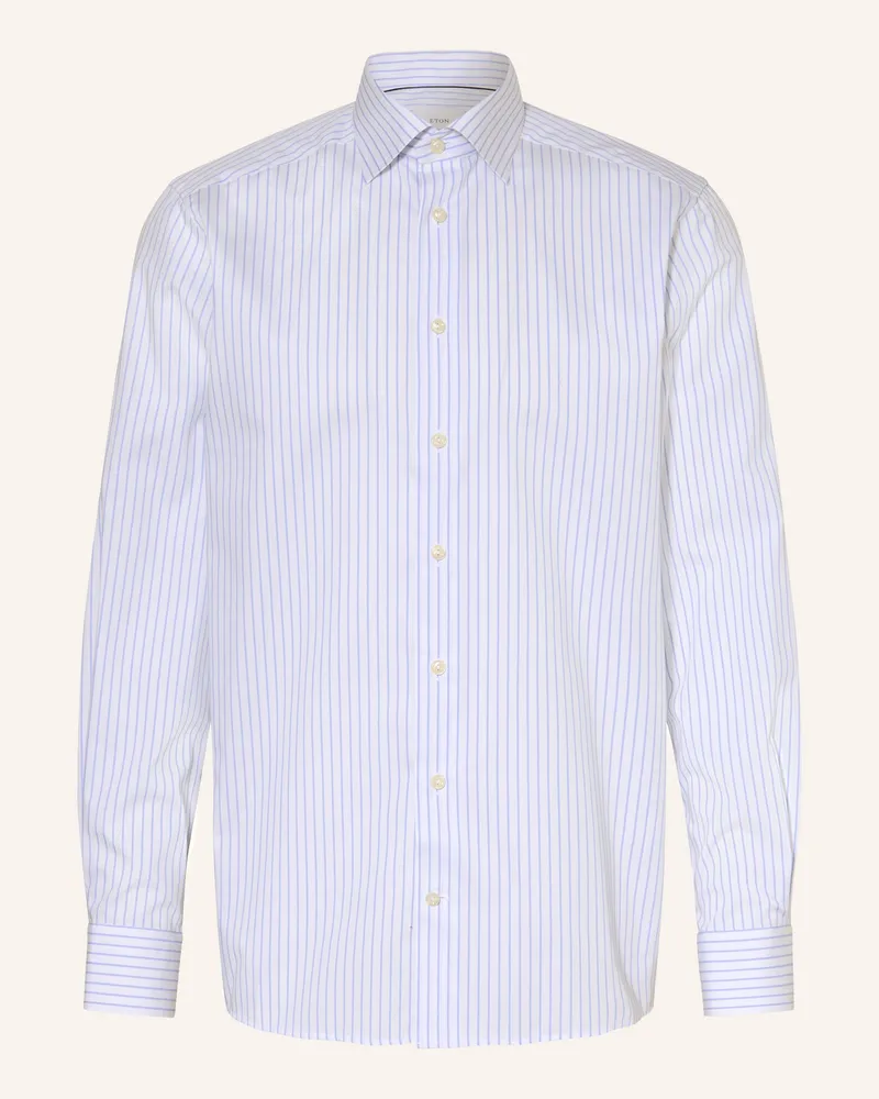 Eton Hemd Contemporary Fit blau Weiss