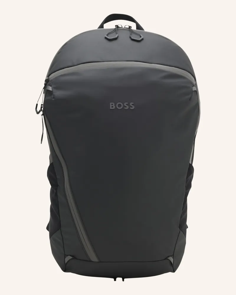 HUGO BOSS Rucksack Stenson_Backpack schwarz Schwarz
