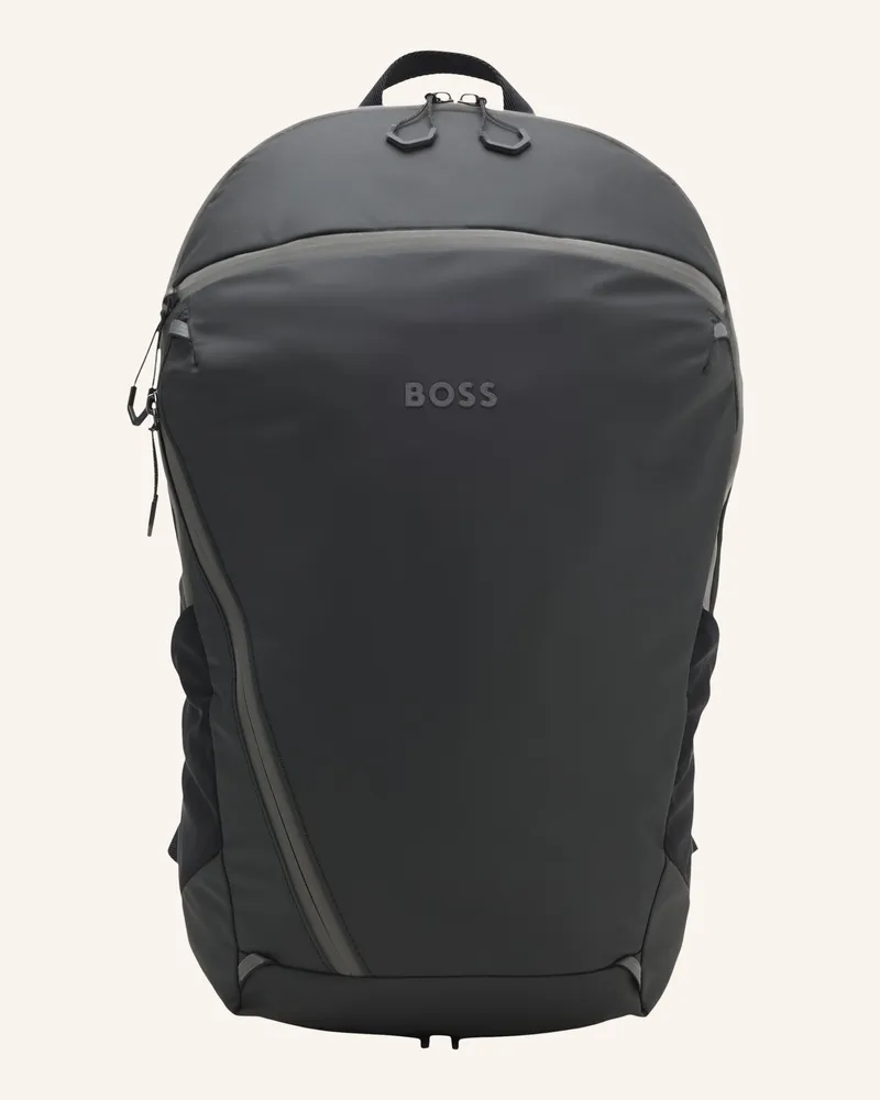 HUGO BOSS Rucksack Stenson_Backpack schwarz Schwarz