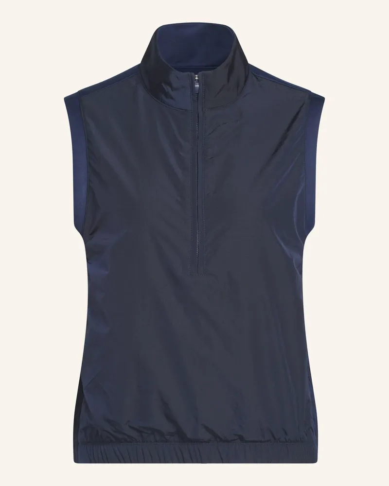 adidas Beyond The Course Climawarm Weste, Locker Geschnitten, Reissverschluss Bis Zur Brust blau Blau