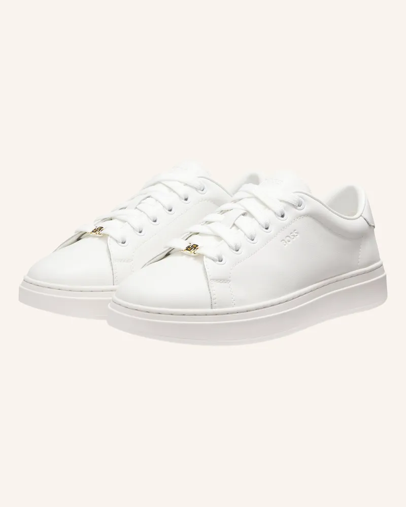 HUGO BOSS Turnschuh Kieran_Tenn_Altbb weiss Weiss