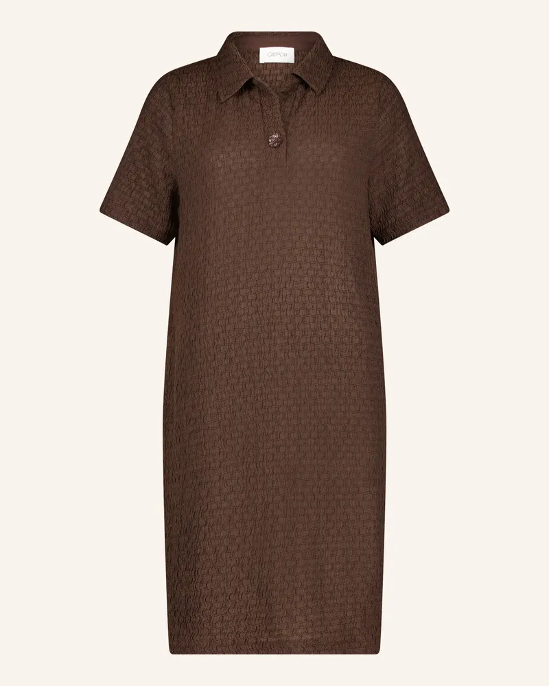 Cartoon Kleid braun Braun