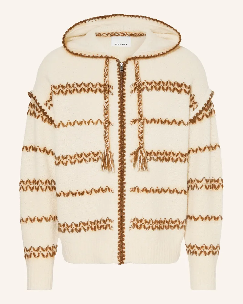 Isabel Marant Strickjacke Rolian beige Ecru