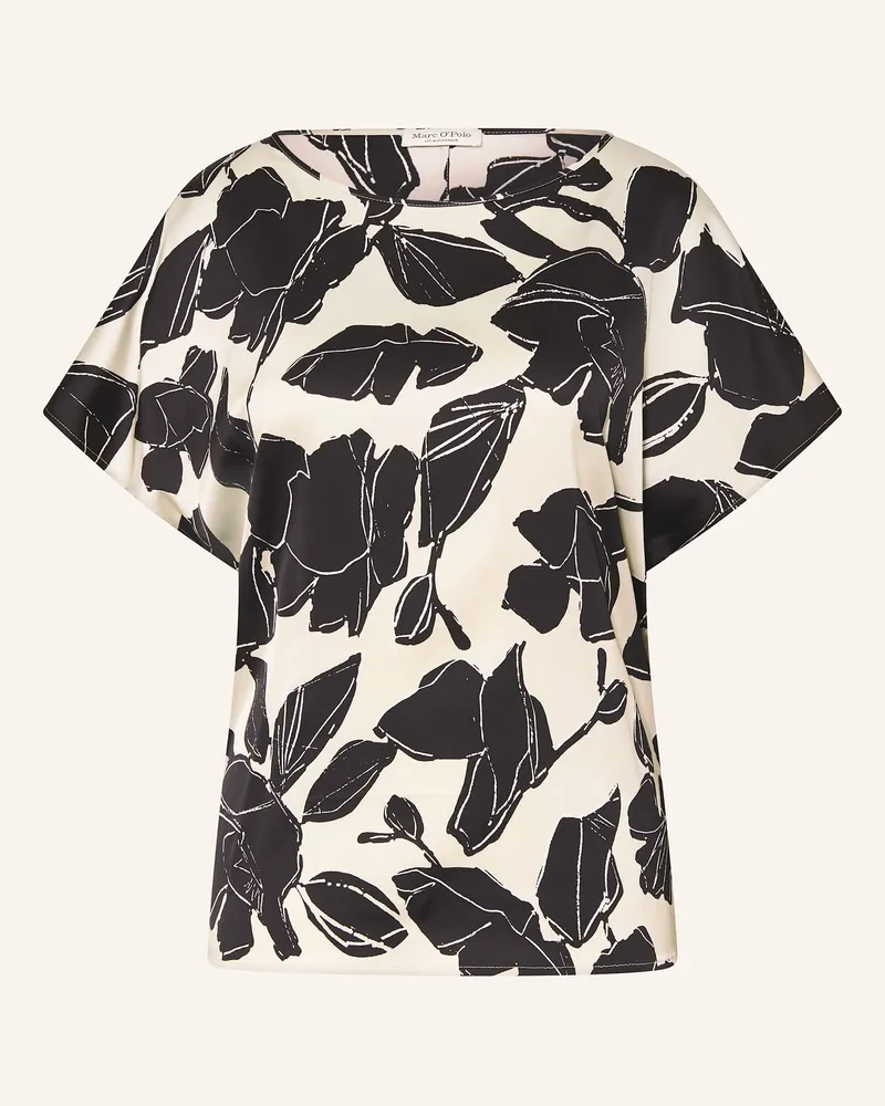 Marc O'Polo Blusenshirt aus Satin Ecru