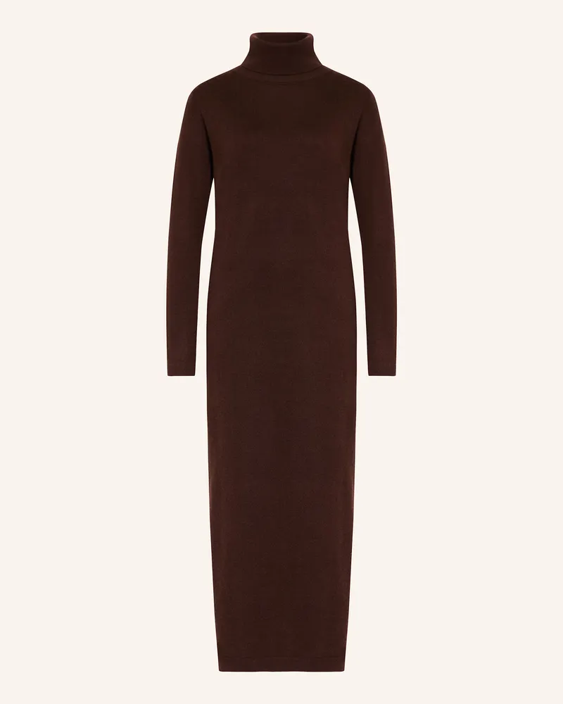 ALLUDE Strickkleid mit Cashmere Dunkelblau